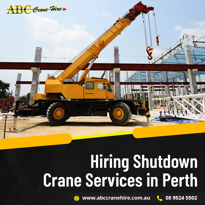 shutdown crane services in perth